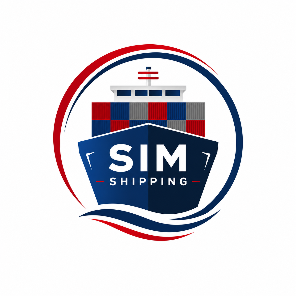 Sim Shipping logo